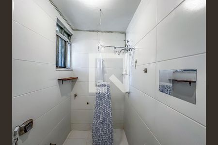 Banheiro social de apartamento para alugar com 1 quarto, 25m² em Lapa, Rio de Janeiro