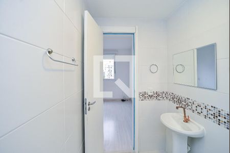 Banheiro da Suíte de apartamento à venda com 3 quartos, 73m² em Sarandi, Porto Alegre