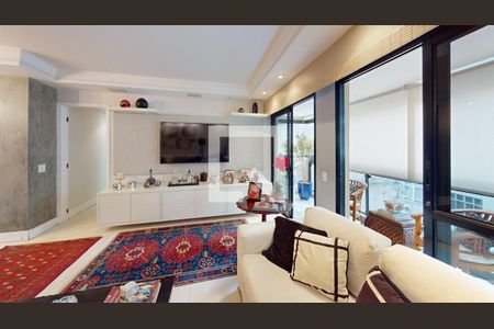 Sala de apartamento à venda com 3 quartos, 105m² em Leblon, Rio de Janeiro