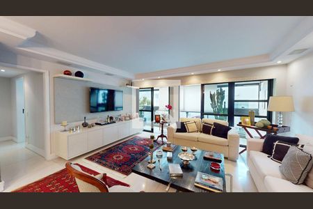 Sala de apartamento à venda com 3 quartos, 105m² em Leblon, Rio de Janeiro