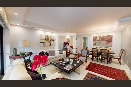 Sala de apartamento à venda com 3 quartos, 105m² em Leblon, Rio de Janeiro