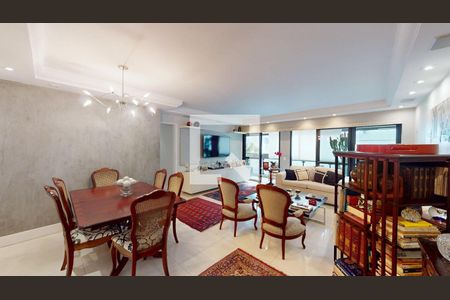 Sala de Estar de apartamento à venda com 3 quartos, 105m² em Leblon, Rio de Janeiro