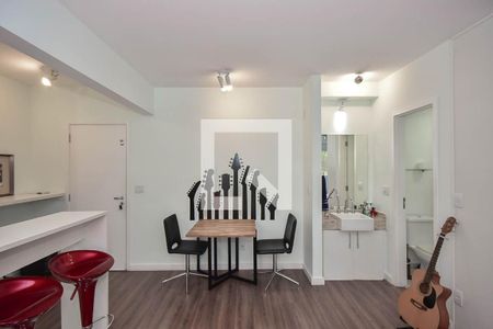 Sala de apartamento à venda com 1 quarto, 38m² em Vila Andrade, São Paulo