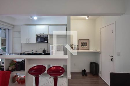 Cozinha de apartamento à venda com 1 quarto, 38m² em Vila Andrade, São Paulo