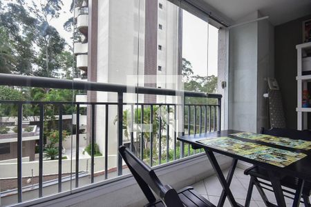 Varanda de apartamento à venda com 1 quarto, 38m² em Vila Andrade, São Paulo