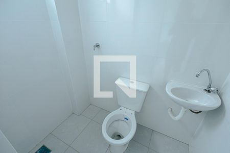 Banheiro de serviço de apartamento à venda com 4 quartos, 260m² em Santa Rosa, Belo Horizonte