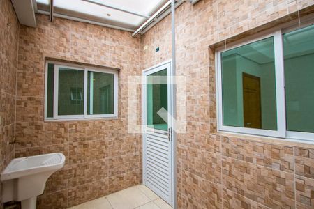Área de serviço de apartamento à venda com 2 quartos, 42m² em Jardim Alvorada, Santo André