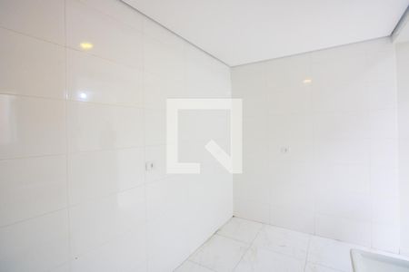 Cozinha de apartamento à venda com 2 quartos, 42m² em Jardim Alvorada, Santo André