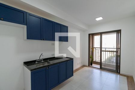 Sala/Cozinha de kitnet/studio à venda com 1 quarto, 28m² em Jardim Prudência, São Paulo