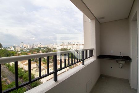 Varanda da Sala de apartamento para alugar com 2 quartos, 63m² em Jardim Sao Carlos, Sorocaba