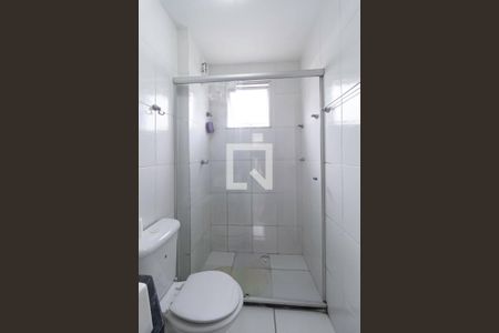 Banheiro social de apartamento à venda com 2 quartos, 53m² em Bom Jesus, Contagem
