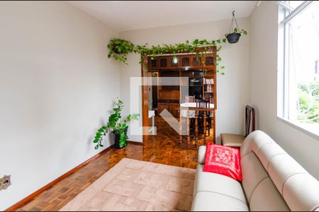 Sala de apartamento à venda com 3 quartos, 66m² em Coração Eucarístico, Belo Horizonte