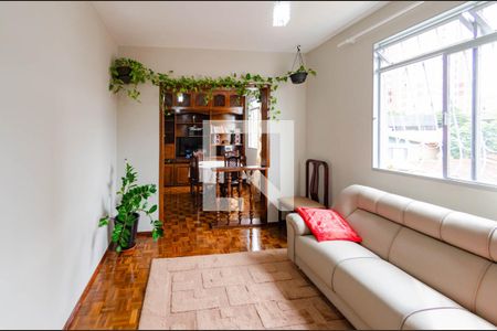 Sala de apartamento à venda com 3 quartos, 66m² em Coração Eucarístico, Belo Horizonte