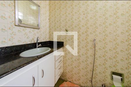 Banheiro da Suíte de apartamento à venda com 3 quartos, 66m² em Coração Eucarístico, Belo Horizonte