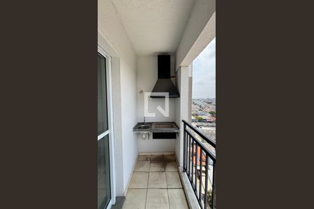 Varanda de apartamento à venda com 2 quartos, 54m² em Vila Metalúrgica, Santo André