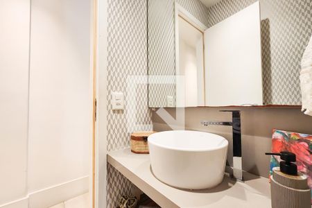 Lavabo de apartamento à venda com 3 quartos, 162m² em Humaitá, Rio de Janeiro