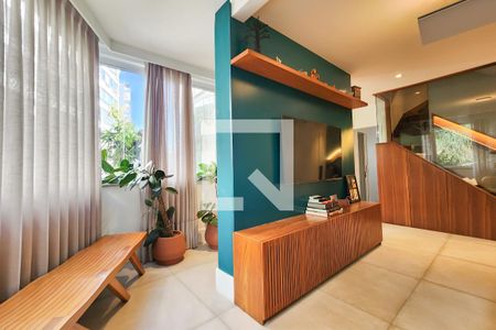 Sala de apartamento à venda com 3 quartos, 162m² em Humaitá, Rio de Janeiro