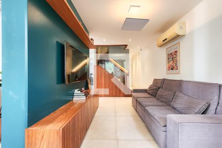 Sala de apartamento à venda com 3 quartos, 162m² em Humaitá, Rio de Janeiro