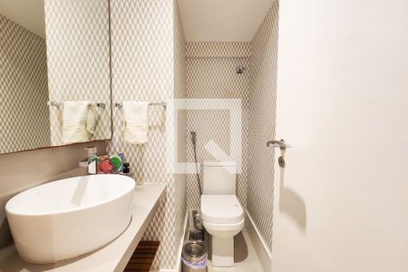 Lavabo de apartamento à venda com 3 quartos, 162m² em Humaitá, Rio de Janeiro