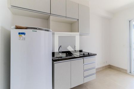Sala e Cozinha de apartamento à venda com 1 quarto, 36m² em Campos Elíseos, São Paulo