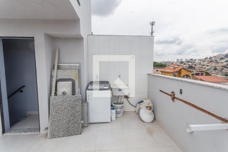 Cobertura/Área de Serviço de apartamento à venda com 2 quartos, 105m² em São Geraldo, Belo Horizonte