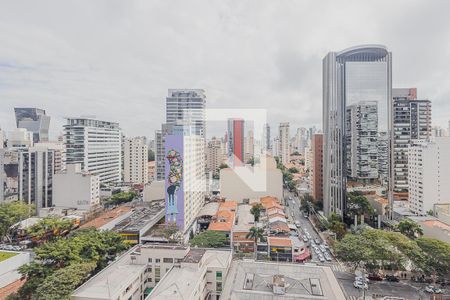 Vista da Varanda de kitnet/studio para alugar com 1 quarto, 25m² em Pinheiros, São Paulo