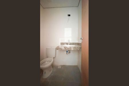 Banheiro de kitnet/studio para alugar com 1 quarto, 27m² em Vila Congonhas, São Paulo