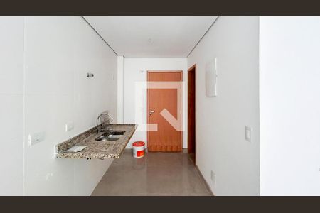 Cozinha  de kitnet/studio para alugar com 1 quarto, 27m² em Vila Congonhas, São Paulo