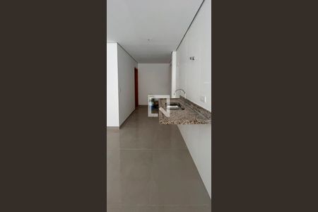 Cozinha integrada de kitnet/studio para alugar com 1 quarto, 27m² em Vila Congonhas, São Paulo
