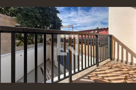 Varanda do Quarto de kitnet/studio para alugar com 1 quarto, 27m² em Vila Congonhas, São Paulo