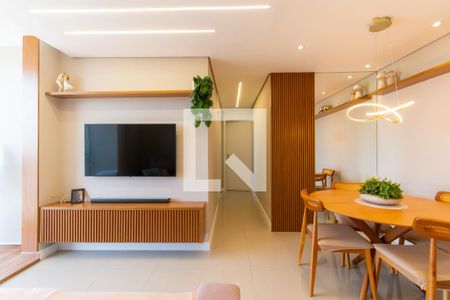 Sala de apartamento à venda com 2 quartos, 55m² em Vila Antonieta, São Paulo