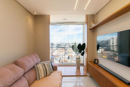 Sala de apartamento à venda com 2 quartos, 55m² em Vila Antonieta, São Paulo