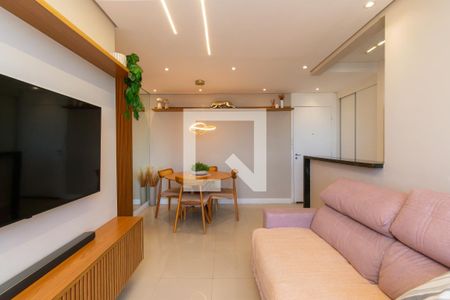Sala de apartamento à venda com 2 quartos, 55m² em Vila Antonieta, São Paulo