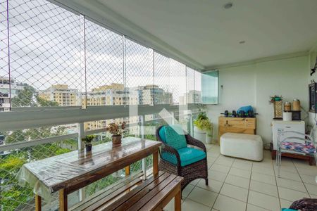 Varanda de apartamento à venda com 3 quartos, 91m² em Recreio dos Bandeirantes, Rio de Janeiro
