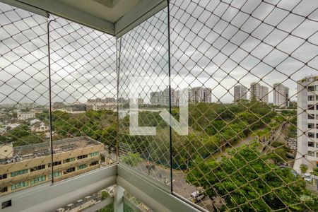Varanda Vista de apartamento à venda com 3 quartos, 91m² em Recreio dos Bandeirantes, Rio de Janeiro