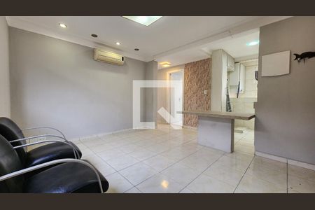 Sala de apartamento para alugar com 2 quartos, 70m² em Macuco, Santos