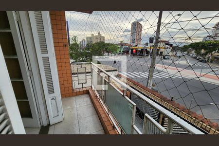Varanda de apartamento para alugar com 2 quartos, 70m² em Macuco, Santos