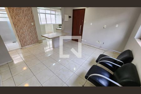 Sala de apartamento para alugar com 2 quartos, 70m² em Macuco, Santos