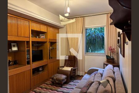 Sala de TV de apartamento à venda com 4 quartos, 182m² em Santo Agostinho, Belo Horizonte
