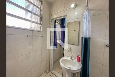 Banheiro de kitnet/studio à venda com 1 quarto, 20m² em Centro, Rio de Janeiro