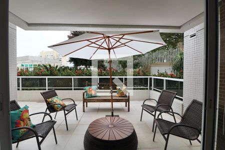 Varanda de apartamento para alugar com 2 quartos, 120m² em Tortuga, Guarujá