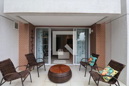 Varanda de apartamento para alugar com 2 quartos, 120m² em Tortuga, Guarujá