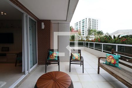 Varanda de apartamento para alugar com 2 quartos, 120m² em Tortuga, Guarujá