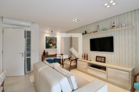 Sala de apartamento para alugar com 2 quartos, 120m² em Tortuga, Guarujá