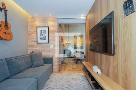 Sala de TV de apartamento à venda com 2 quartos, 163m² em Vila Andrade, São Paulo