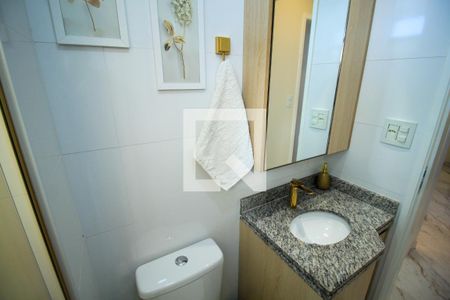 Banheiro de apartamento à venda com 2 quartos, 55m² em Quarta Parada, São Paulo