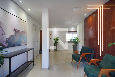 Hall de entrada de apartamento à venda com 2 quartos, 51m² em Ideal, Novo Hamburgo