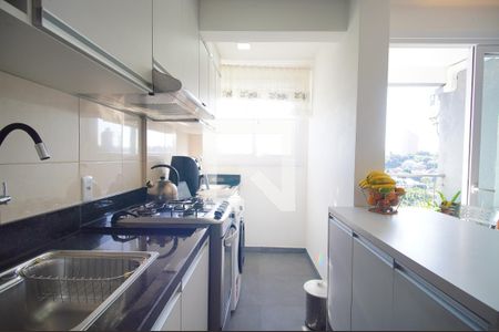 Cozinha de apartamento à venda com 2 quartos, 51m² em Ideal, Novo Hamburgo