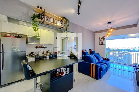 Sala de apartamento para alugar com 1 quarto, 55m² em Brás, São Paulo