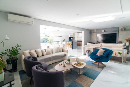 Sala de apartamento à venda com 3 quartos, 234m² em Vila Mascote, São Paulo